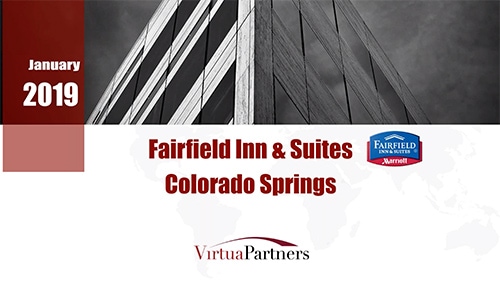 Flyer advertising Colorado Springs Fairfield Inn and Suites webinar